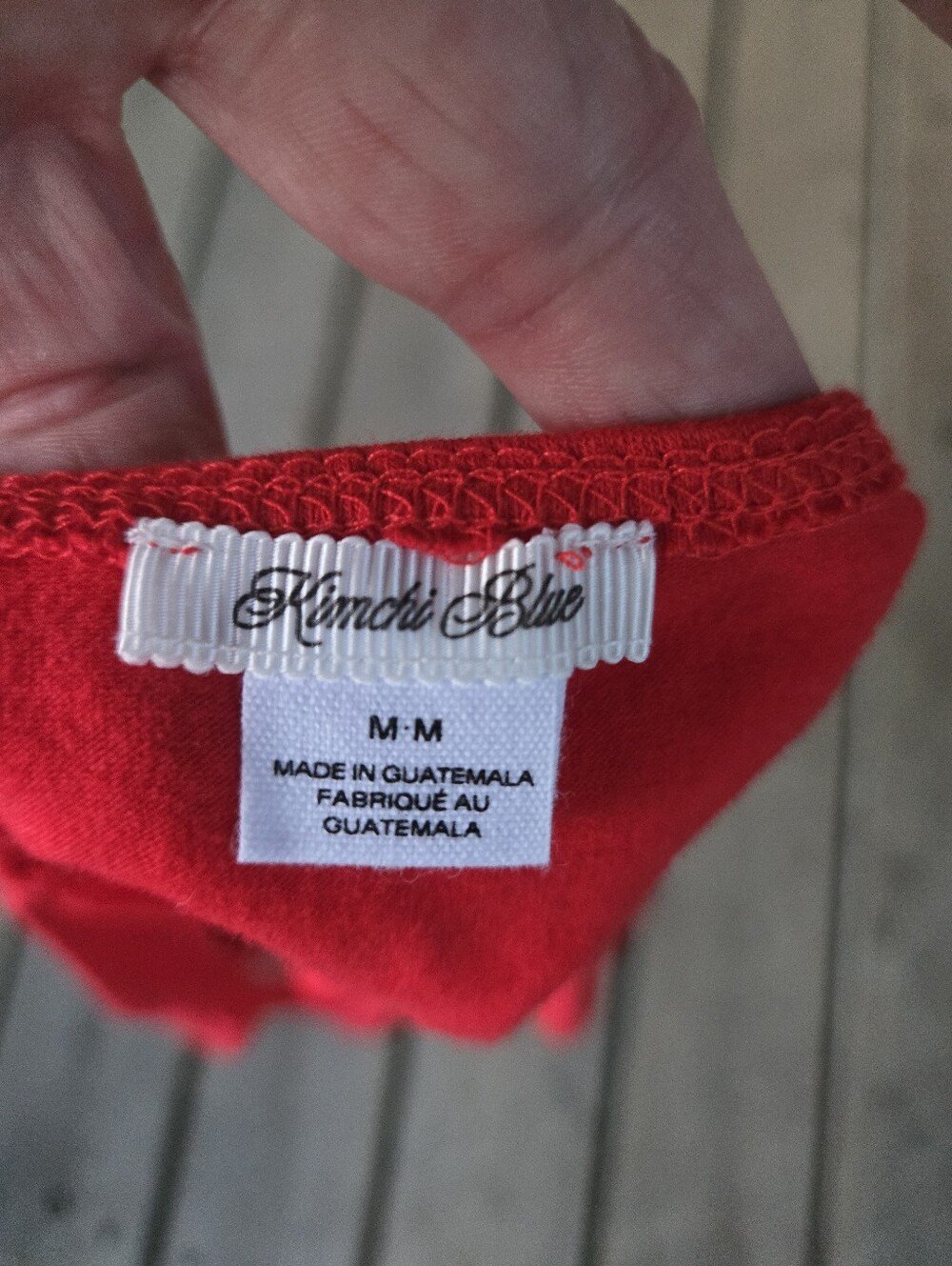Urban Outfitters Kimchi Blue red halter top size medium in great condition - Picture 7 of 7
